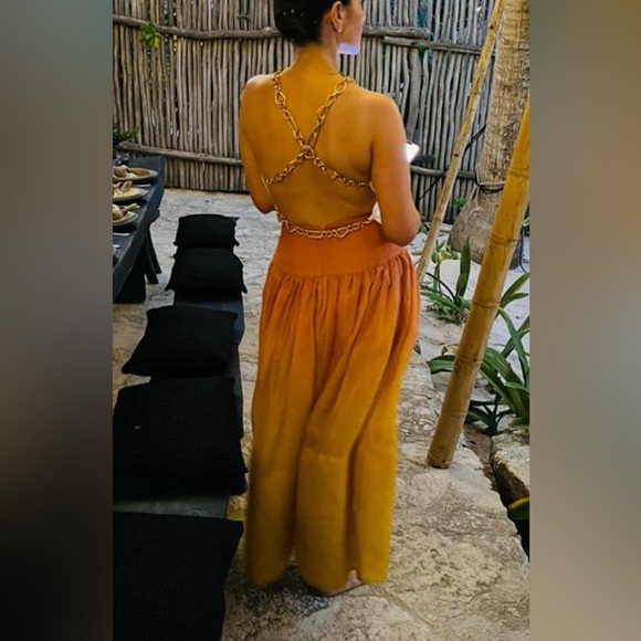 Zimmermann Postcard Ombre Orange Skirt size 0 - Picture 10 of 11